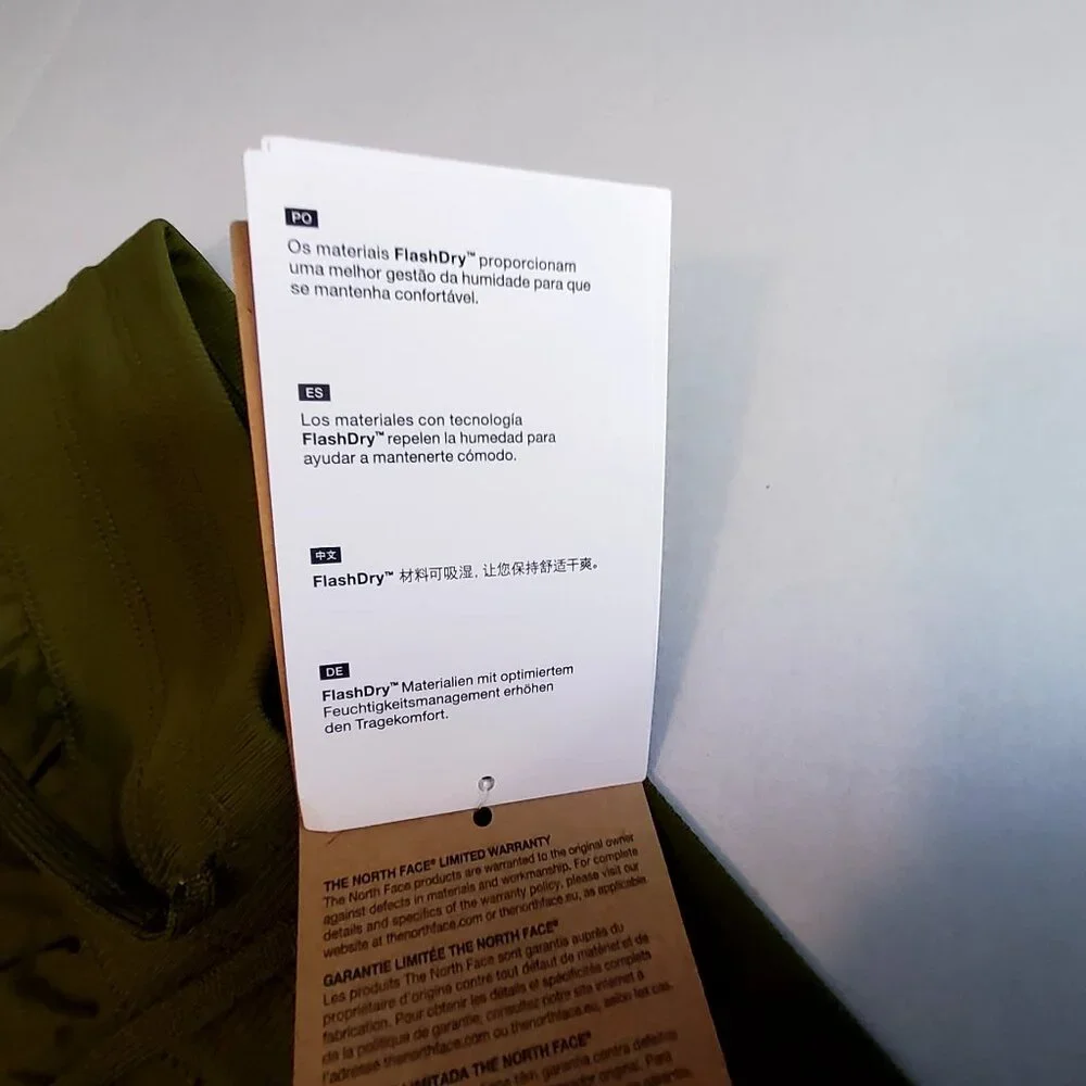 The North Face Womens Aphrodite Short Forest Olive S/Reg Durable DWR Treated - Picture 12 of 15